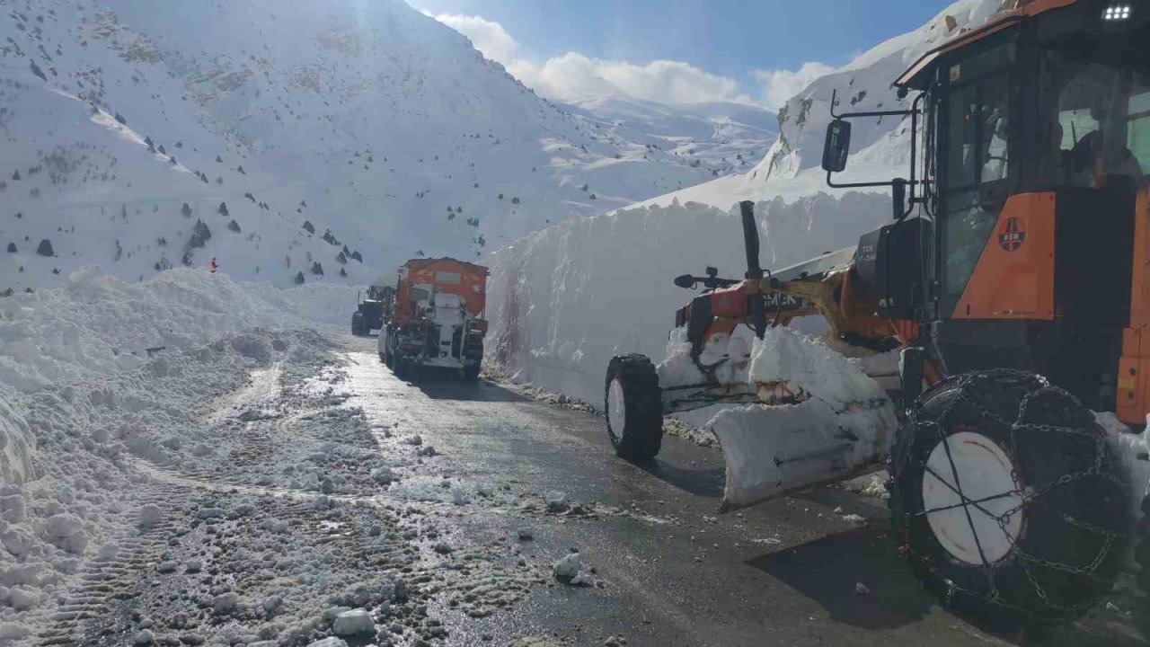 Bahçesaray Yolunda Çığ Mesaisi: Şarampole Yuvarlanan Greyder Operatörü Yaralandı