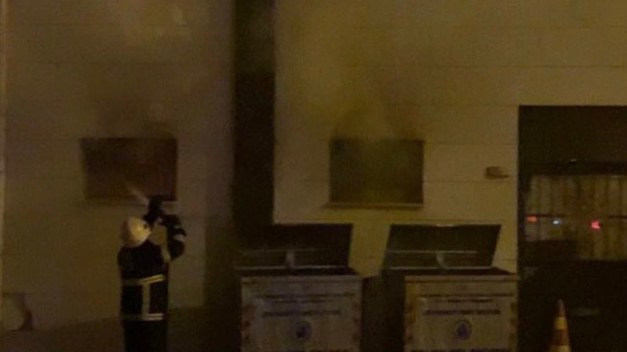 Belen’de okulda yaşanan yangın büyümeden söndürüldü