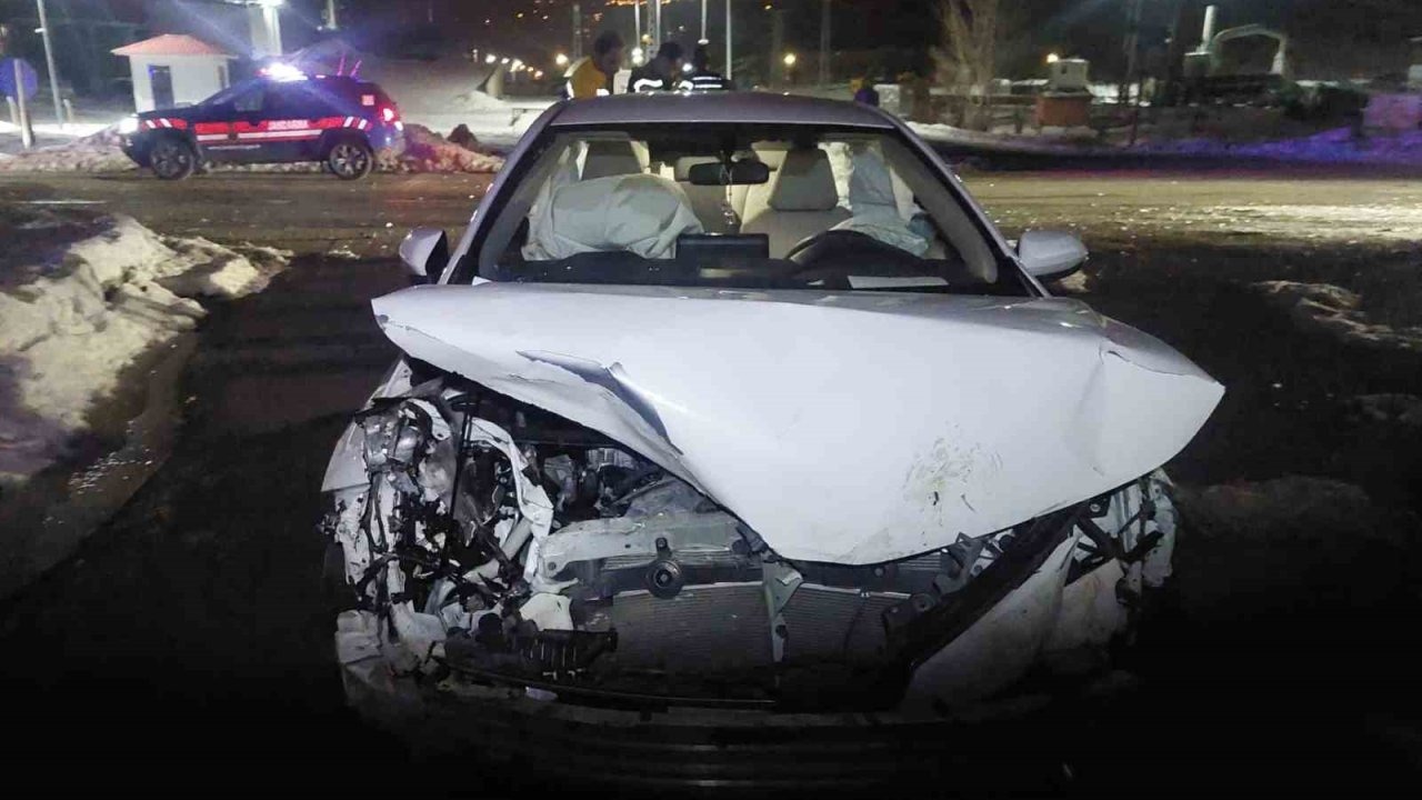 Bingöl’de otomobil domuz sürüsüne çarptı: 3 yaralı