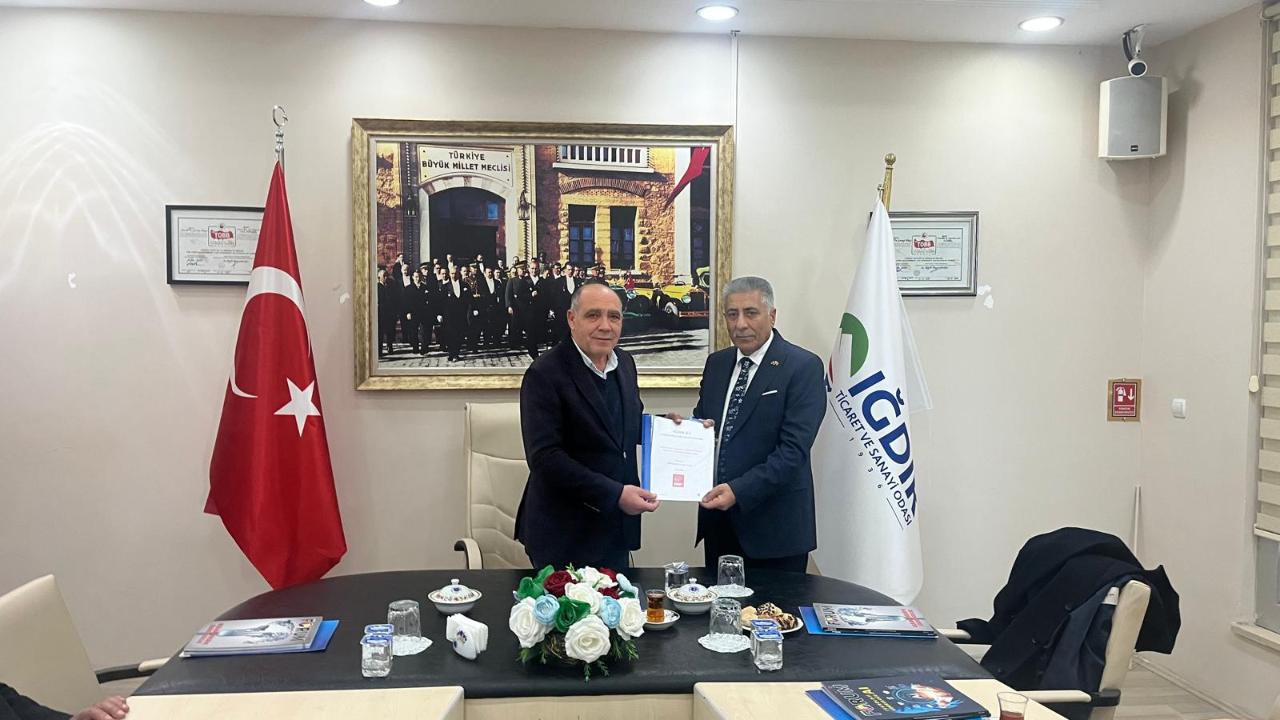 CHP Iğdır İl Başkanlığından Stratejik Adım: Alican Sınır Kapısı İçin Hazırlık Raporu ITSO’ya Sunuldu