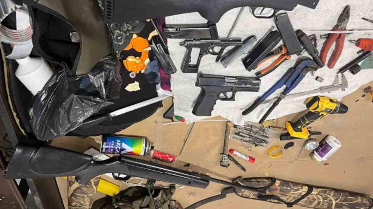 Dörtyol’da kaçak silah ve uyuşturucu operasyonu: 1 tutuklama