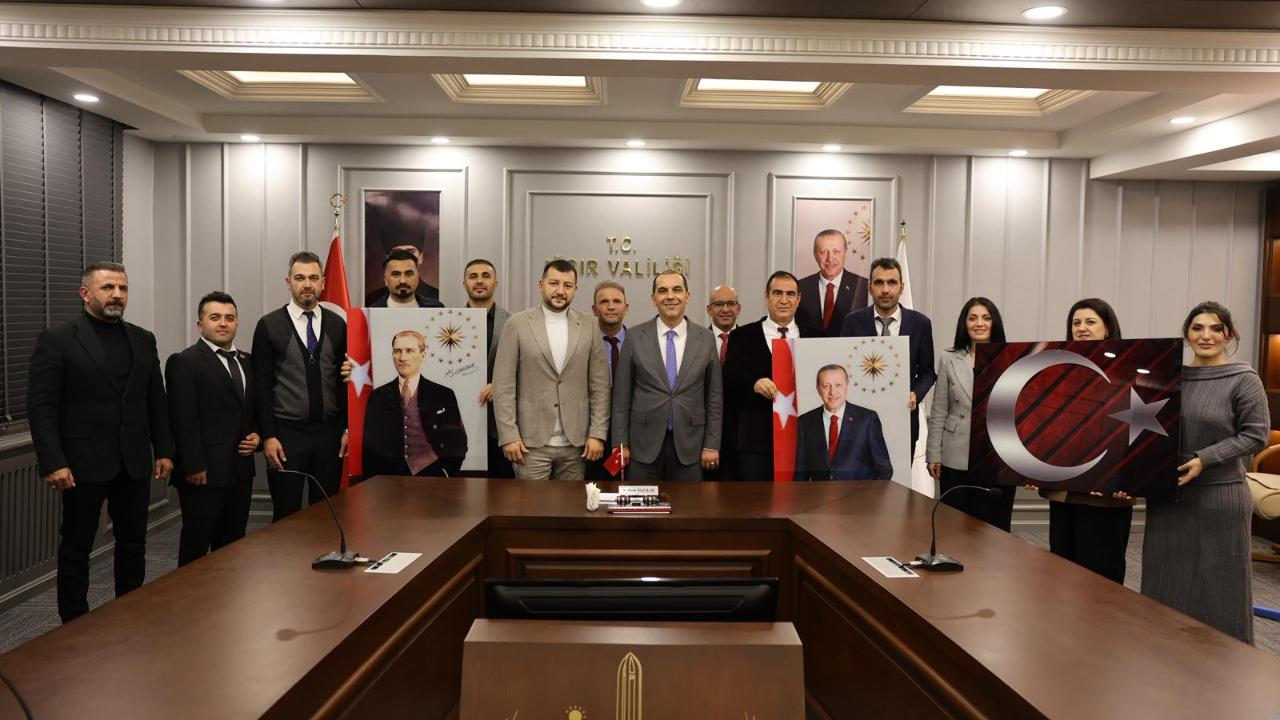 Eğitim Gücü Sen’den Iğdır Valisi M. Fırat Taşolar’a Hayırlı Olsun Ziyareti