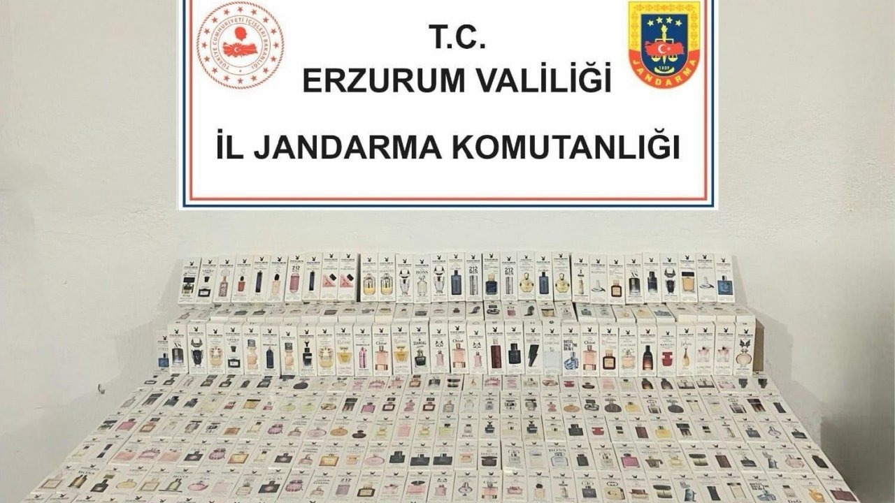 Erzurum’da Kaçak Parfüm Operasyonu: 300 Bin TL’lik Ürün Ele Geçirildi