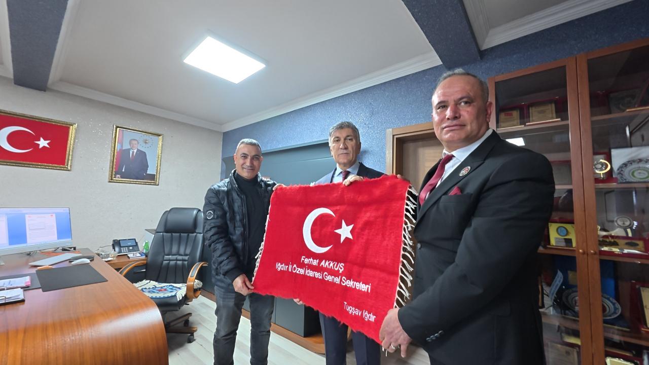 Genel Sekreter Ferhat Akkuş’a Hayırlı Olsun Ziyaretleri Sürüyor