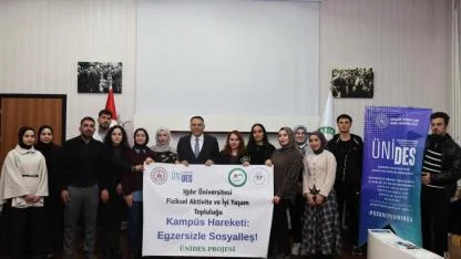 Iğdır Üniversitesi’nden “Kampüs Hareketi: Egzersizle Sosyalleş!” Projesi