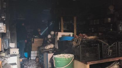 Iğdır’da Esnafın Dikkati Faciayı Önledi: Yangın Büyümeden Söndürüldü