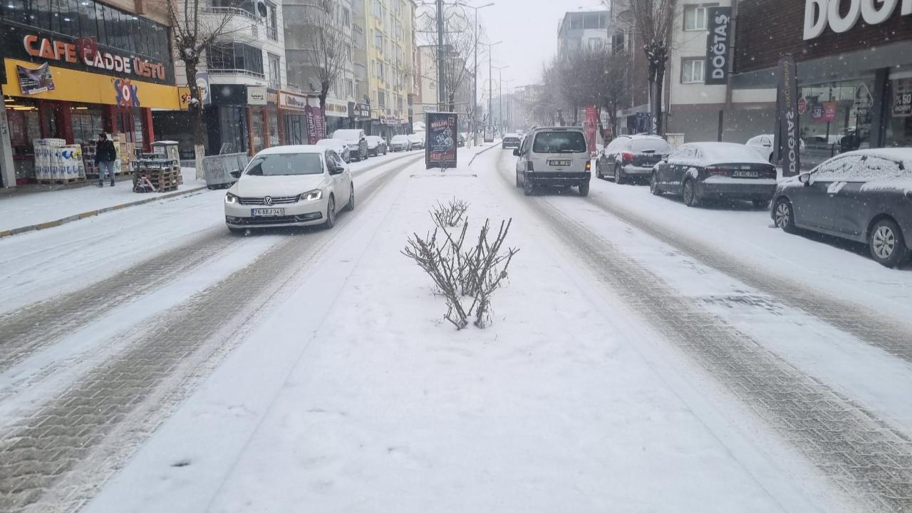 Iğdır’da Kar Yağışı Etkili Oldu