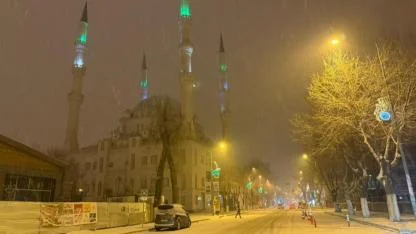 Iğdır'da Kar Yağışı Etkisini Sürdürüyor