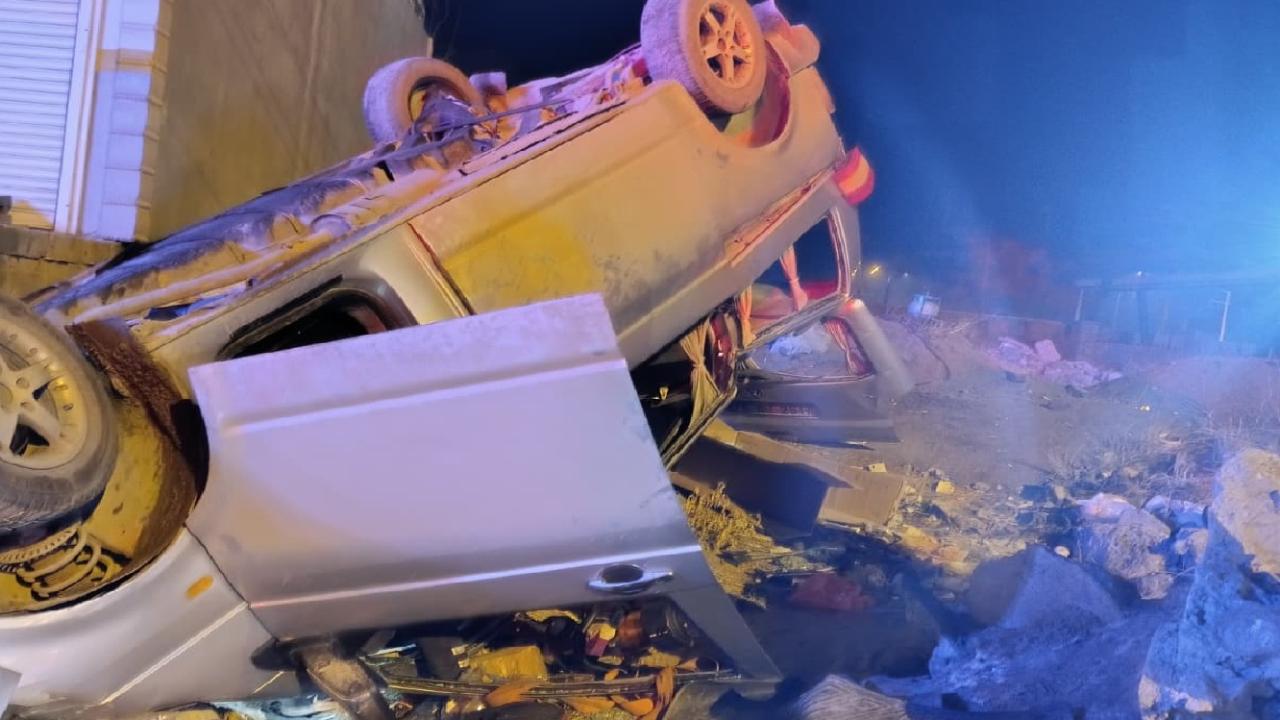 Iğdır’da Korkutan Kaza: Devrilen Araçta Can Pazarı!