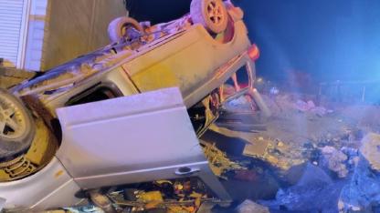 Iğdır’da Korkutan Kaza: Devrilen Araçta Can Pazarı!