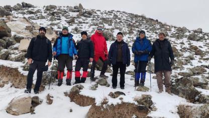 Iğdırlı Dağcılardan Hava Kirliliğine Karşı ‘Zirve’ Yürüyüşü: "Temiz Hava Hepimizin Hakkı"