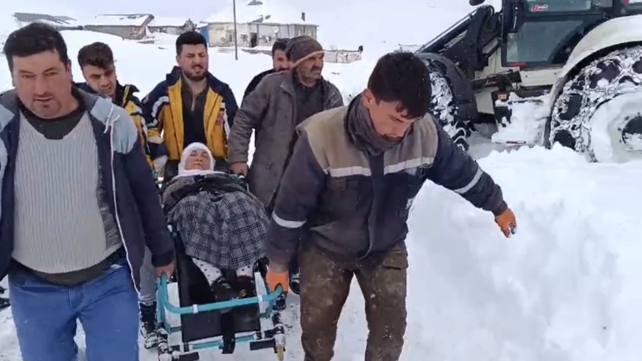 Kar Engelini Aşan Kurtarma Operasyonu: 4 Saatlik Zamanla Yarış