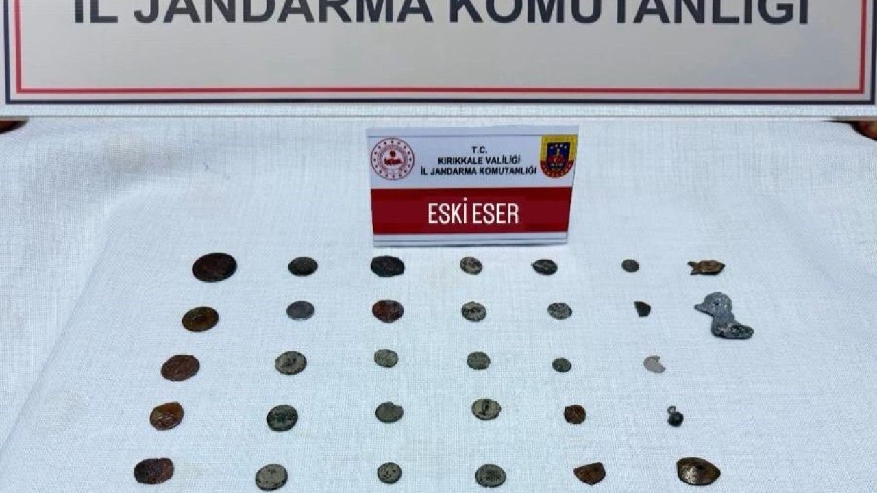 Kırıkkale’de tarihi eser operasyonu