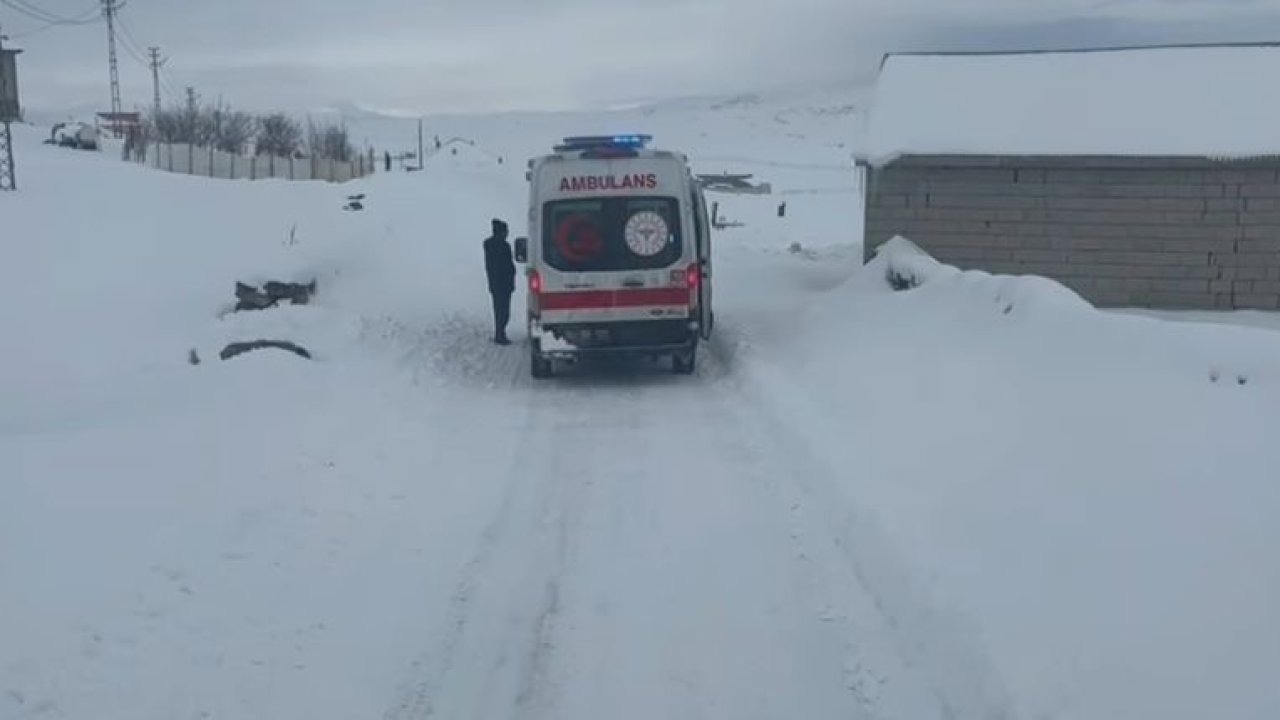 Patnos’ta Kar Engeli Aşıldı: Hastalar İçin Zamanla Yarış