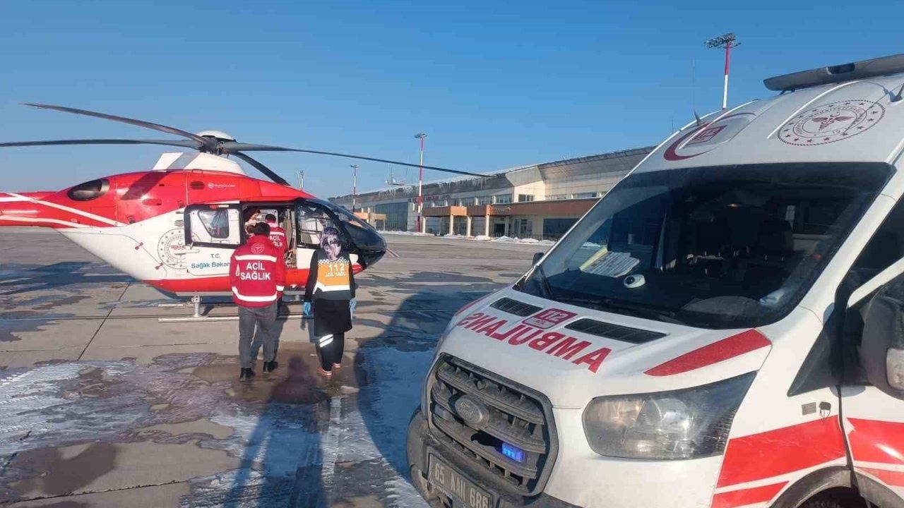 Şemdinli’de Yanık Yaralanması: 9 Aylık Bebek Helikopterle Van’a Sevk Edildi