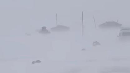 Tuzluca-Gedikli Yolunda Tipi Kabusu! Göz Gözü Görmedi