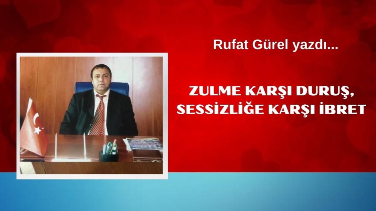 Zulme Karşı Duruş, Sessizliğe Karşı İbret