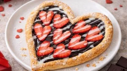 14 Şubat’A Özel Kalpli Tart Tarifi