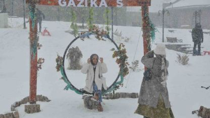 Kars’ta Kar Güzelliği: Tarihi Şehir Beyaza Büründü
