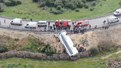 Antalya’da Yolcu Otobüsü Şarampole Devrildi: 8 Ölü, 26 Yaralı
