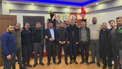 Erzurum Oto Sanayi’de Yeni Dönem: Başkan Akdoğan’a Ziyaretçi Akını