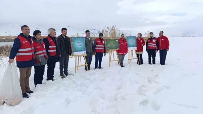 Muradiye’de Yaban Hayvanları İçin Seferberlik: Kızılay ve Doğa Koruma Ekiplerinden Ortak Çalışma