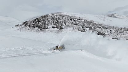 Van’da Kar Esareti: 53 Yerleşim Yeri Kapandı, Tendürek’te Kızılay Seferberliği