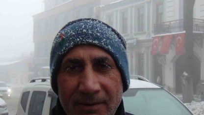 Kars'ta Sibirya Soğukları: Kaş ve Kirpikler Buz Tuttu