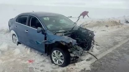 Erzurum'da Gizli Buzlanma Kazaya Yol Açtı: 2 Yaralı