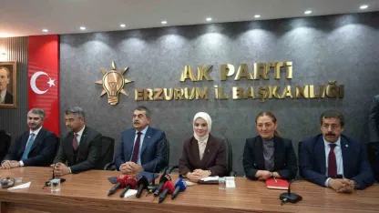 Bakan Tekin Erzurum’dan Muhalefete Yüklendi: "Yalan ve İftira Üzerine Siyaset Yapılıyor"