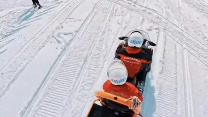 Van’da JAK Timlerinden Abalı Kayak Merkezi’nde Güvenlik Mesaisi