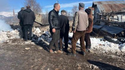 Posof’ta Korkutan Ev Yangını: Belediye Başkanı Demirci’den Geçmiş Olsun Ziyareti