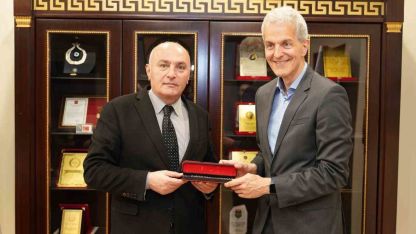 Erzurum ve Almanya Arasında Ekonomi Köprüsü: Elçi Bredohl ETSO’yu Ziyaret Etti