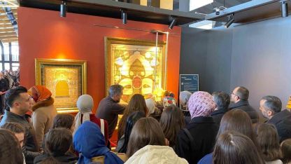 Devlet Korumasındaki Çocuklar Kutsal Emanetler Sergisi’nde Manevi Bir Yolculuğa Çıktı