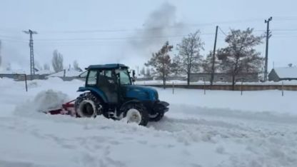 Diyadin’de Eğitim İçin El Birliği: Okul Yolunu Köylüler Açtı