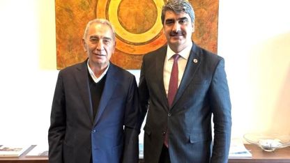 Aşkale Belediye Başkanı Şenol Polat’tan İş İnsanı Adnan Polat’a Nezaket Ziyareti