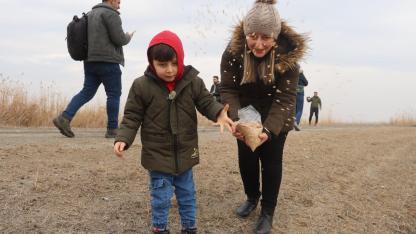Ağrı Dağı Milli Parkı’nda Kuş Gözlem ve Yemleme Etkinliği Düzenlendi