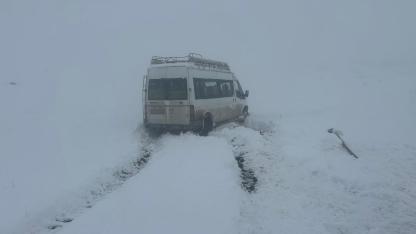 Alibeyköy - Iğdır Hattında Korku Dolu Anlar! Mahsur Kalan Yolcuların İmdadına Özel İdare Yetişti
