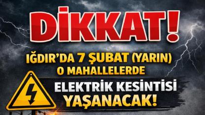 Aras EDAŞ Duyurdu! Iğdır Merkez’de 5 Saatlik Kesinti: İşte Etkilenecek Mahalleler