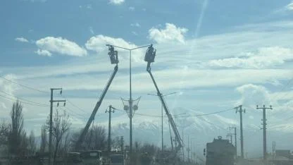 Aras Elektrik Dağıtım A.Ş. Iğdır’da Aydınlatma Armatürlerini LED’e Dönüştürüyor