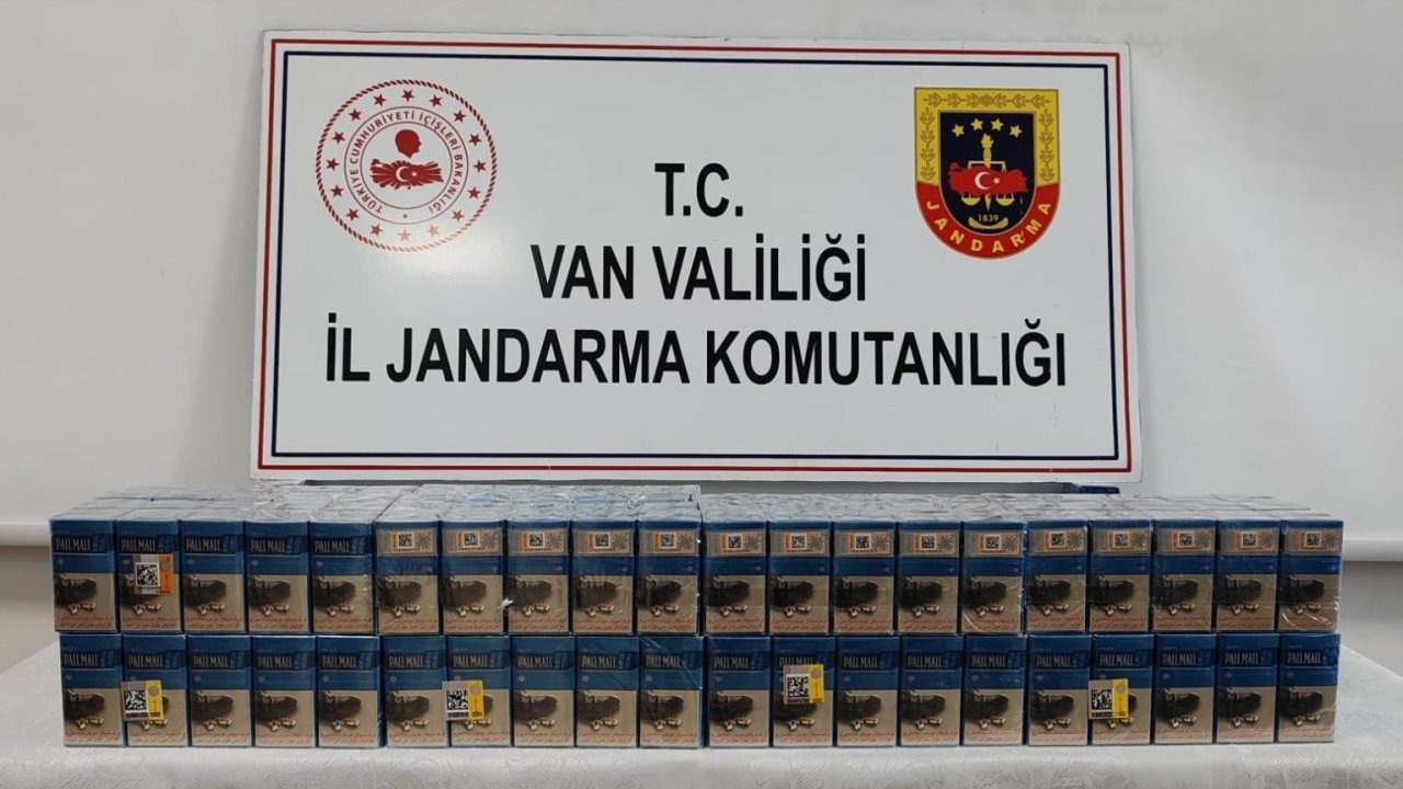 Çaldıran’da Kaçak Sigara Operasyonu: 720 Paket Ele Geçirildi