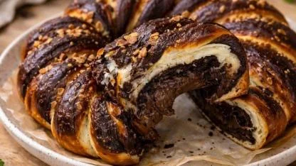 Çikolatalı Dolgulu Yumuşak Çörek Tarifi