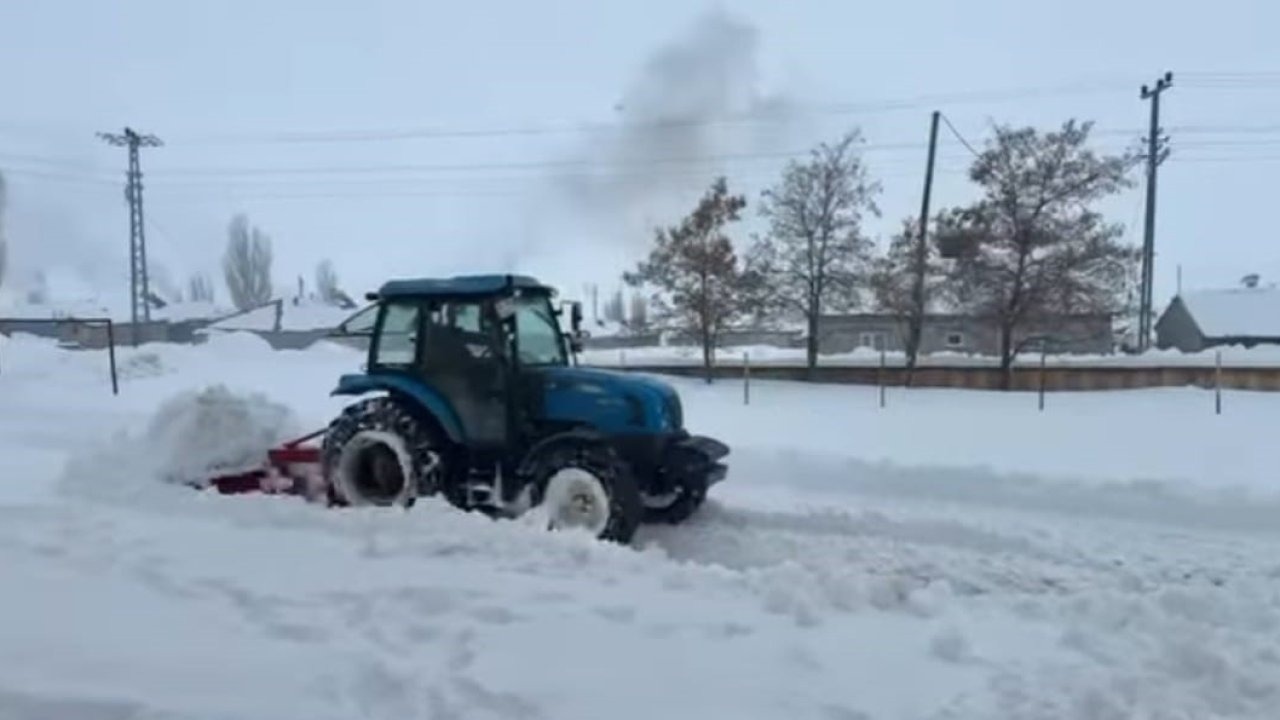 Diyadin’de Eğitim İçin El Birliği: Okul Yolunu Köylüler Açtı