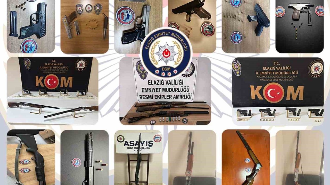 Elazığ’da Huzur Operasyonları: 115 Firari Yakalandı