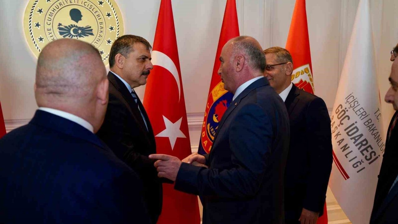 ETSO Heyetinden İçişleri Bakanı Mustafa Çiftçi’ye Hayırlı Olsun Ziyareti