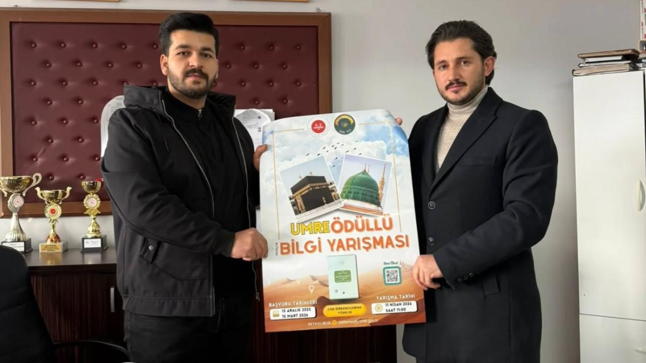 Hedef Kutsal Topraklar! Iğdır'da Lise ve Üniversite Öğrencilerine Umre Ödüllü "Gençlik Bilgi Yarışması"