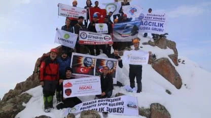 Hocalı Şehitleri Anısına 9. Geleneksel Haça Dağı Tırmanışı