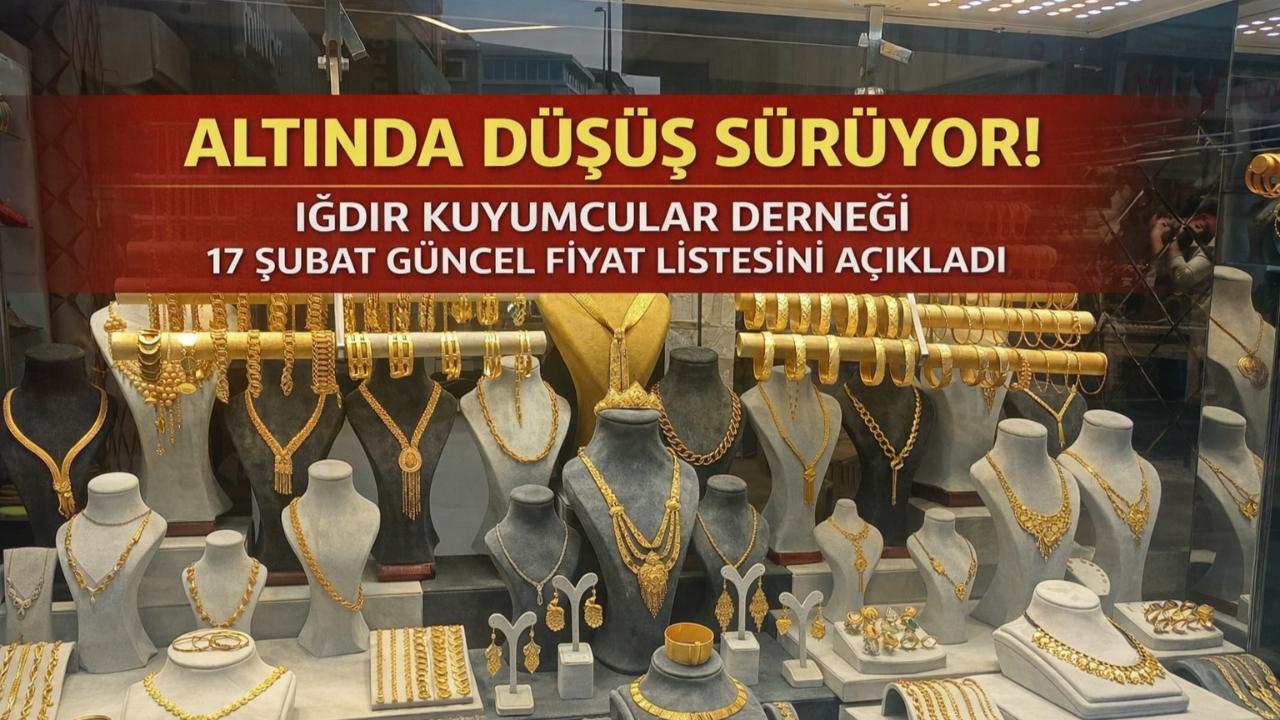 Iğdır Altın Fiyatları 17 Şubat 2026: Gram, Çeyrek ve Bilezik Kaç TL? Salı Güncel Liste