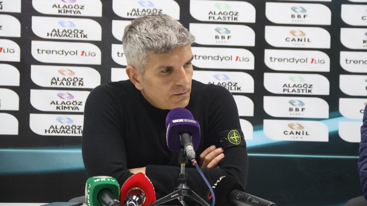 Iğdır FK Teknik Direktörü Koçak: “Mücadelenin bahanesi olmaz”