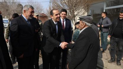 Iğdır Valisi M. Fırat Taşolar’dan Karakoyunlu İlçesine Ziyaret